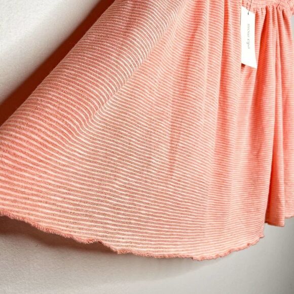 Ella Moss Addy‎ Knit Striped Ruffle Tank - Picture 5 of 14